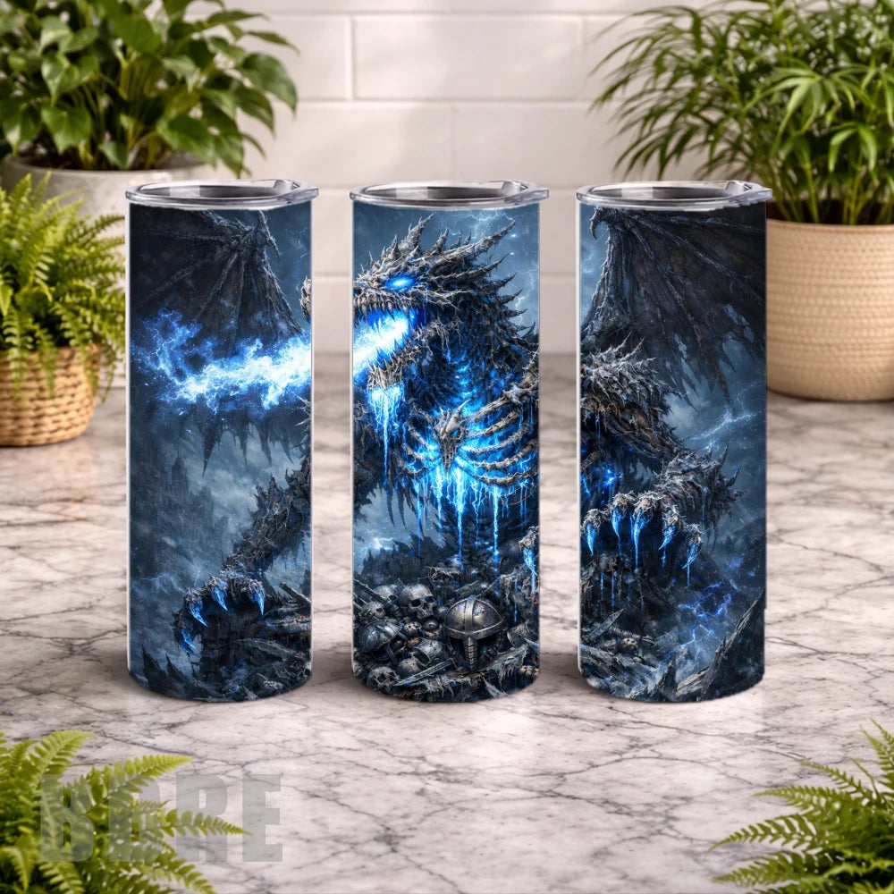 Dragon Fury 20 OZ Wrap Mockup