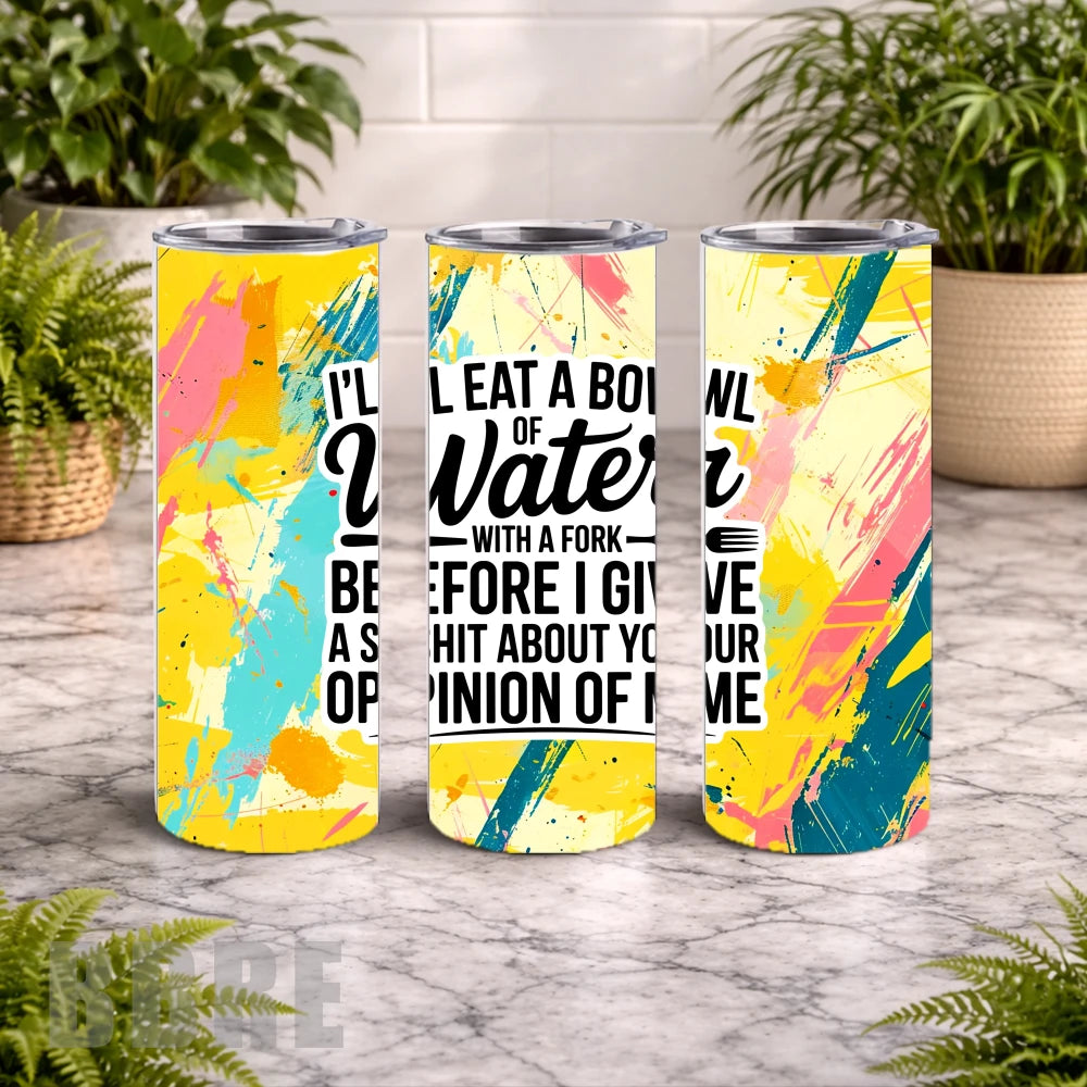 Bold Statement 3 20 OZ Wrap Mockup