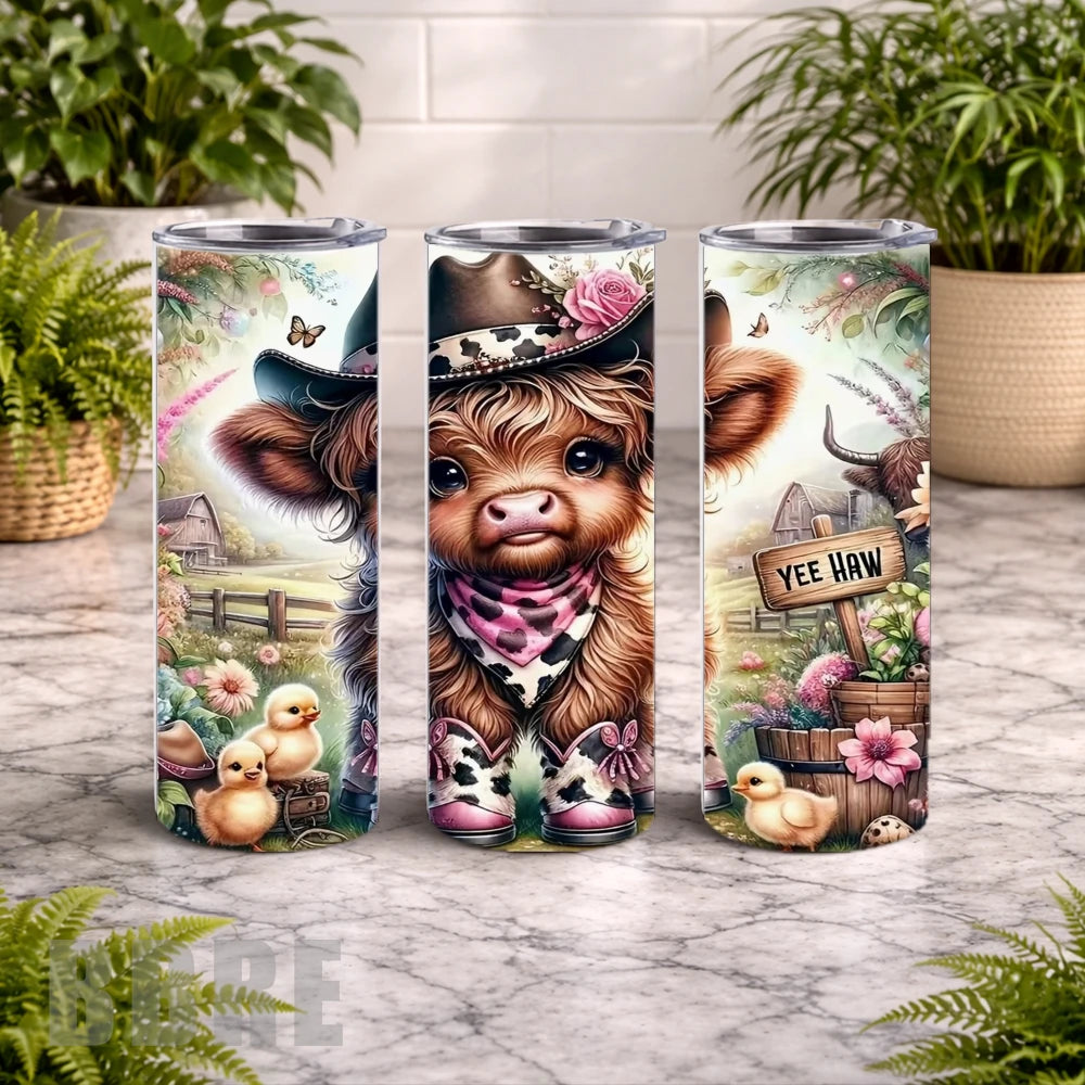 Cowboy Calf 20 OZ Wrap Mockup