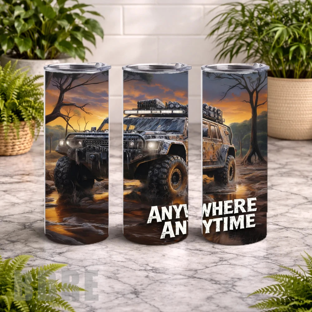 Offroad Adventure 20 OZ Wrap Mockup