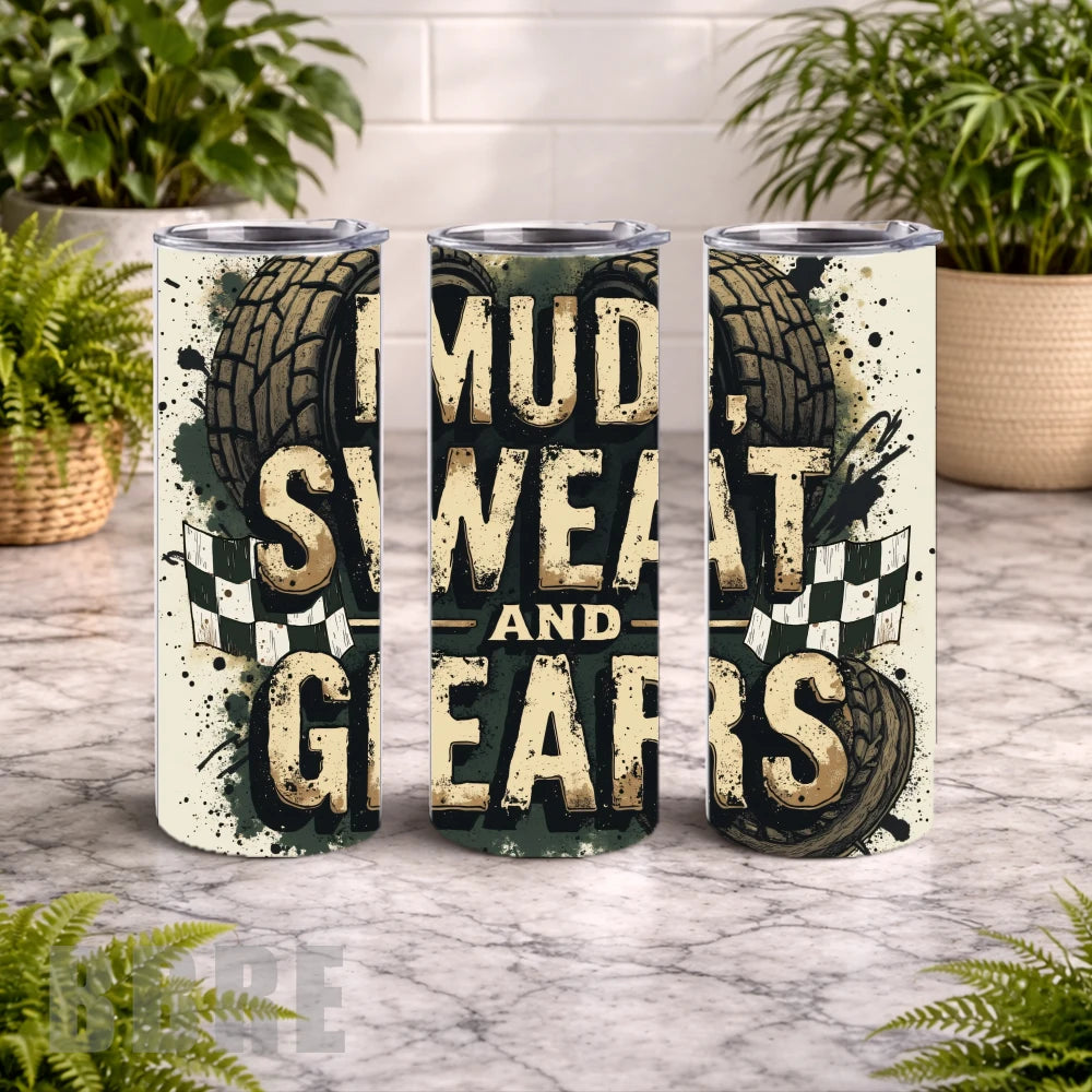 Mud Sweat 20 OZ Wrap Mockup