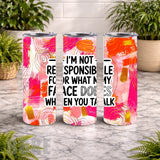 Face Expression 20 OZ Wrap Mockup