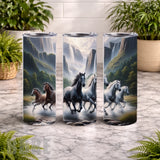 Majestic Horses 6 20 OZ Wrap Mockup