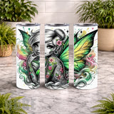 Floral Fairy 20 OZ Wrap Mockup