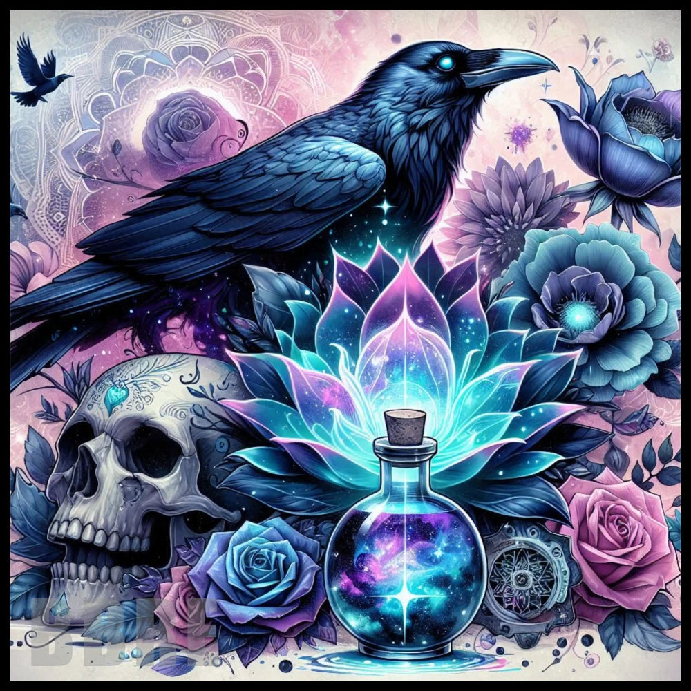 Mystical Raven 2 20 OZ Sublimation Wrap