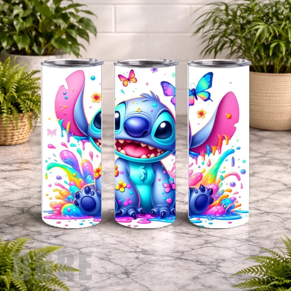 Colorful Stitch 3 20 OZ Wrap Mockup