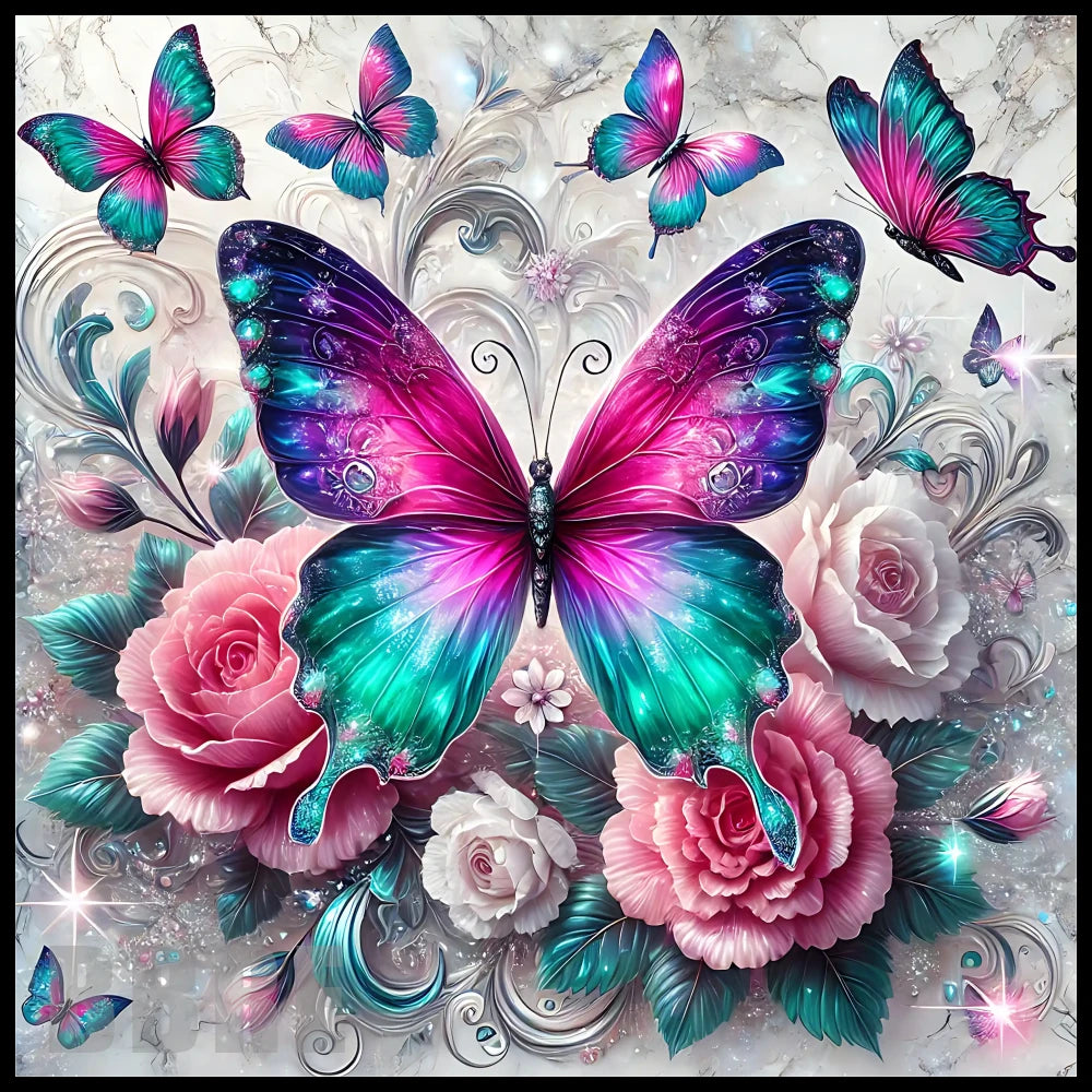 Butterfly Blossom 17 20 OZ Sublimation Wrap