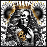 Crowned Skull 20 OZ Sublimation Wrap