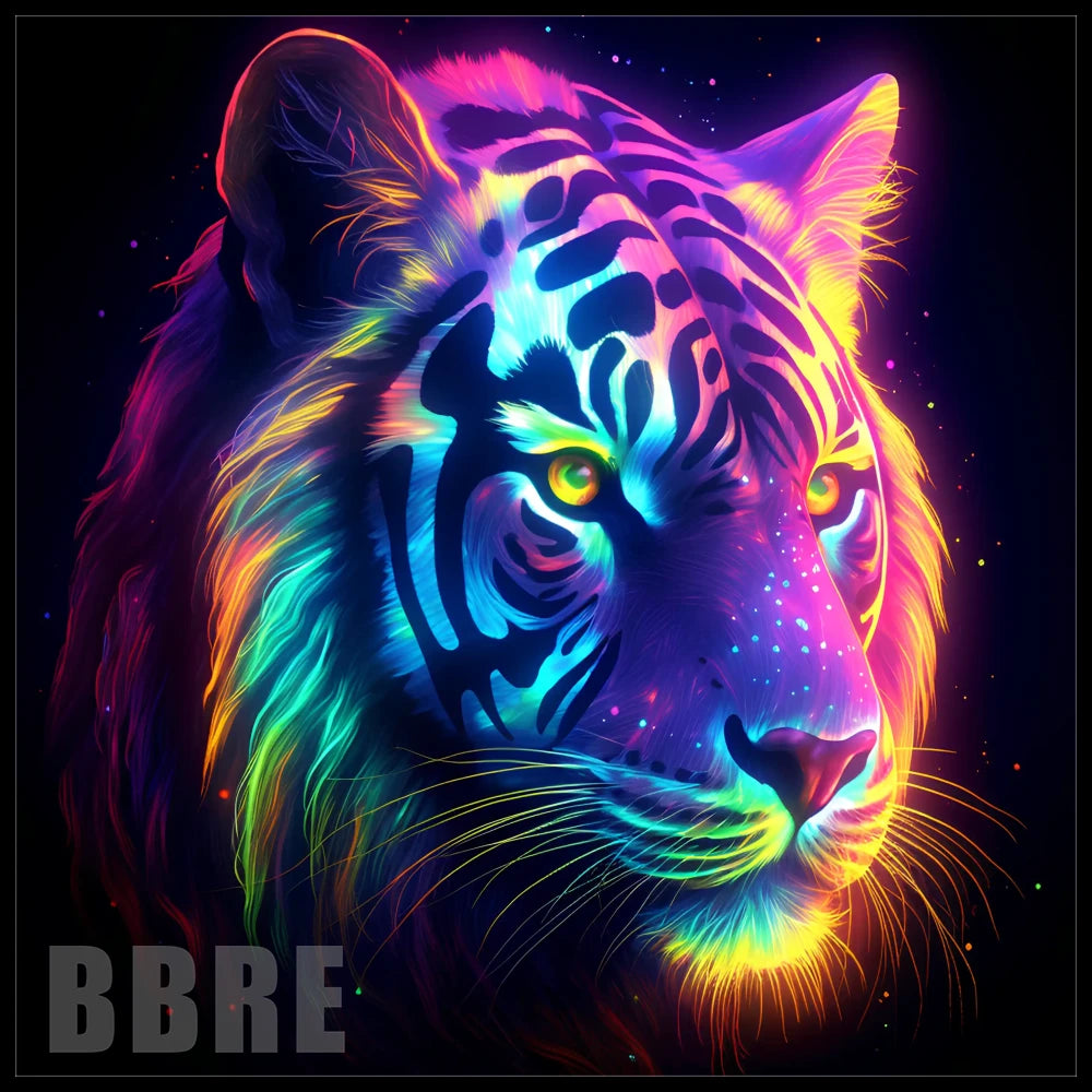 Neon Tiger 20 OZ Sublimation Wrap