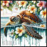 Tropical Turtle 15 20 OZ Sublimation Wrap