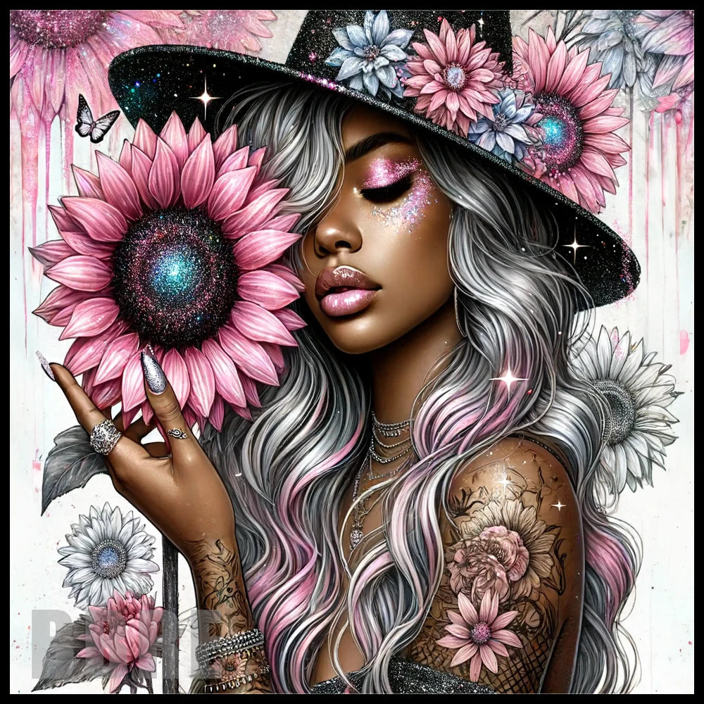 Floral Goddess 10 20 OZ Sublimation Wrap