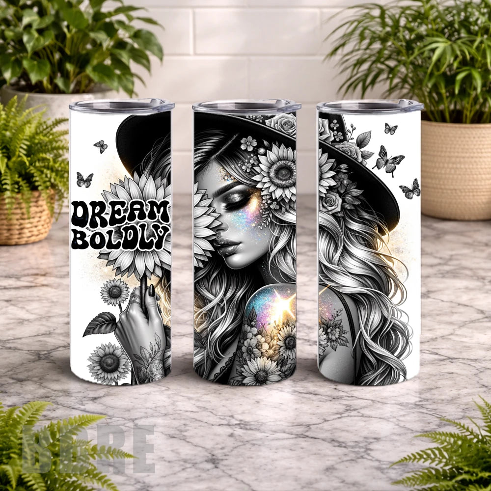 Dream Boldly 20 OZ Wrap Mockup
