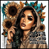 Fall Girl 2 20 OZ Sublimation Wrap