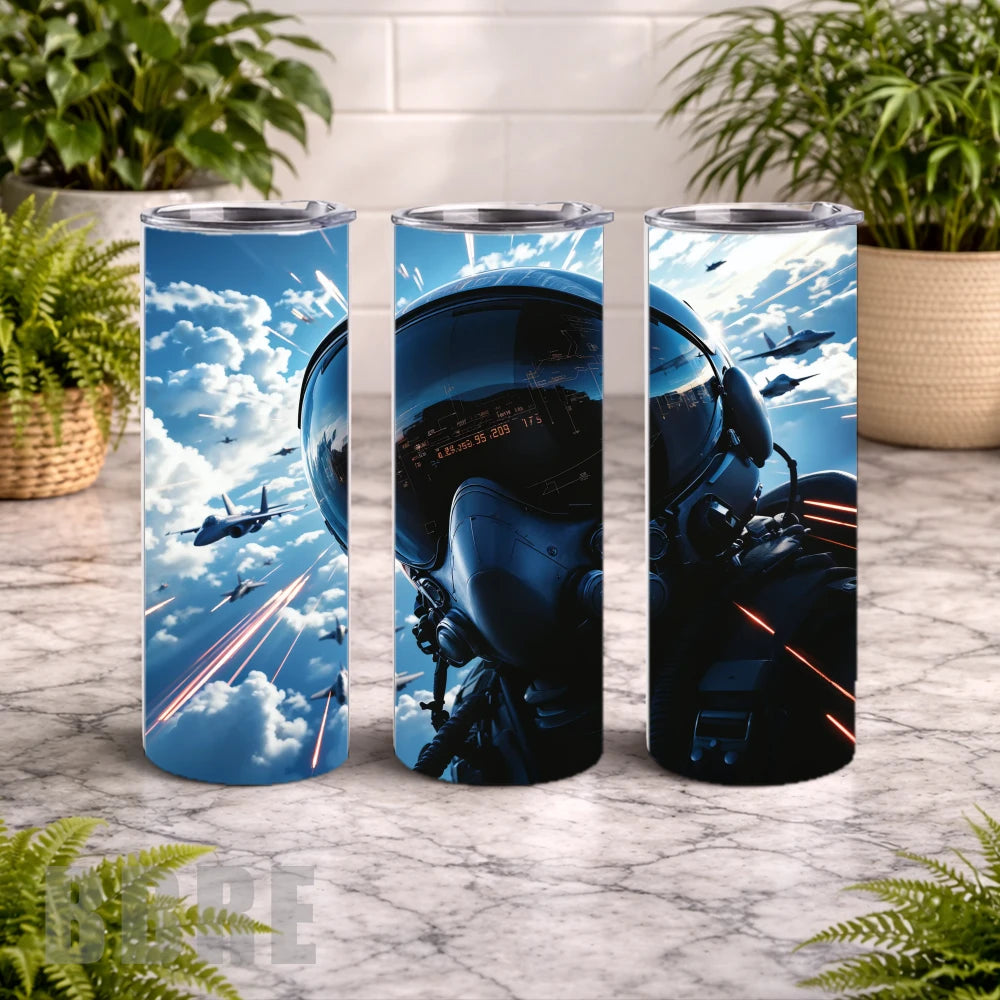 Aviator Dreams 20 OZ Wrap Mockup