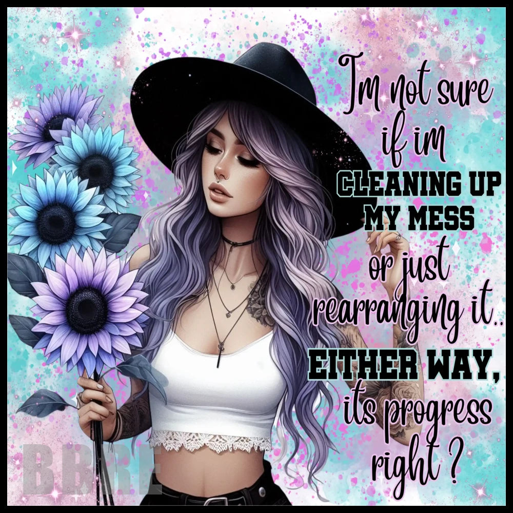 Floral Quote 2 20 OZ Sublimation Wrap