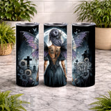 Graveyard Babe 20 OZ Wrap Mockup