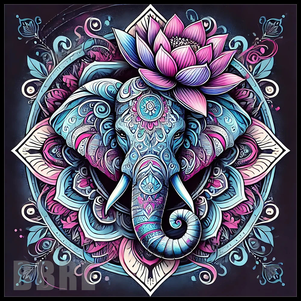 Elephant Lotus 2 20 OZ Sublimation Wrap