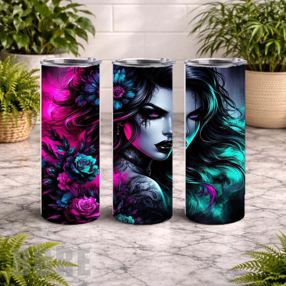 Gothic Beauty 10 20 OZ Wrap Mockup