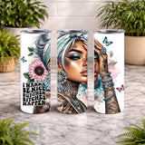 Bold Floral 8 20 OZ Wrap Mockup