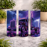 Electric Truck 4 20 OZ Wrap Mockup