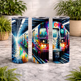 Urban Train 20 OZ Wrap Mockup