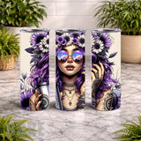 Floral Dreamer 3 20 OZ Wrap Mockup