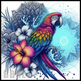 Colorful Parrot 5 20 OZ Sublimation Wrap