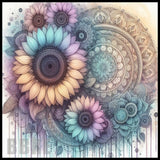 Floral Mandala 4 20 OZ Sublimation Wrap