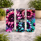 Vibrant Sunflowers 6 20 OZ Wrap Mockup