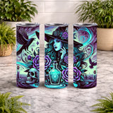 Mystic Witch 20 OZ Wrap Mockup