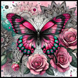 Butterfly Blossom 18 20 OZ Sublimation Wrap