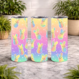 Rainbow Bunnies 20 OZ Wrap Mockup