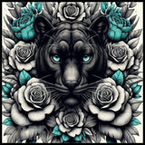 Panther Floral 20 OZ Sublimation Wrap