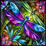 Dragonfly Blossom 3 20 OZ Sublimation Wrap