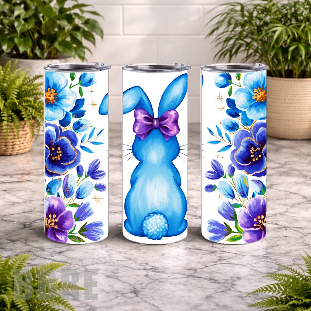 Blue Bunny 20 OZ Wrap Mockup