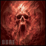 Flaming Skull 3 20 OZ Sublimation Wrap