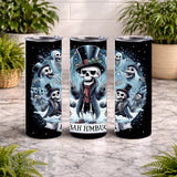 Skeleton Spirits 20 OZ Wrap Mockup
