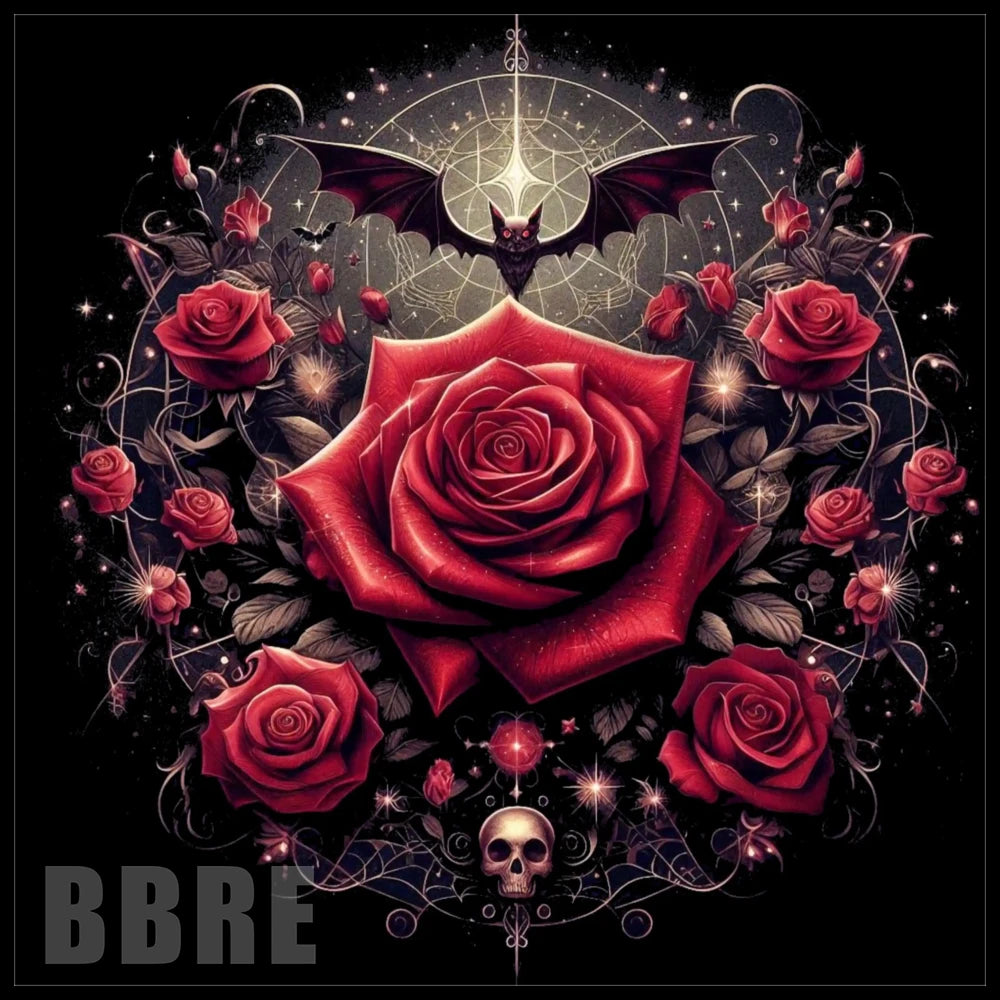 Gothic Rose 20 OZ Sublimation Wrap