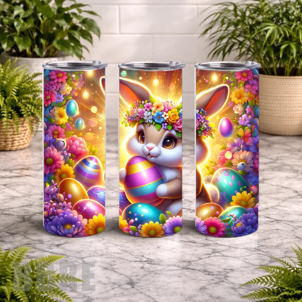 Easter Bunny 20 OZ Wrap Mockup