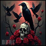 Raven Skull 20 OZ Sublimation Wrap