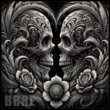Skull Floral 2 20 OZ Sublimation Wrap