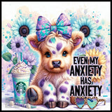 Anxiety Pup 20 OZ Sublimation Wrap