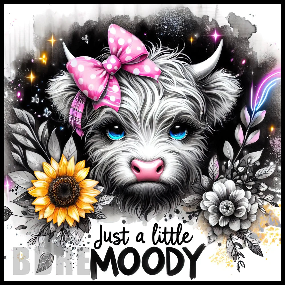 Moody Cow 20 OZ Sublimation Wrap