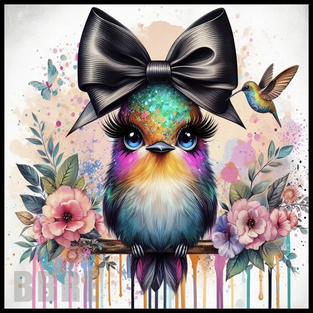 Colorful Bird 20 OZ Sublimation Wrap
