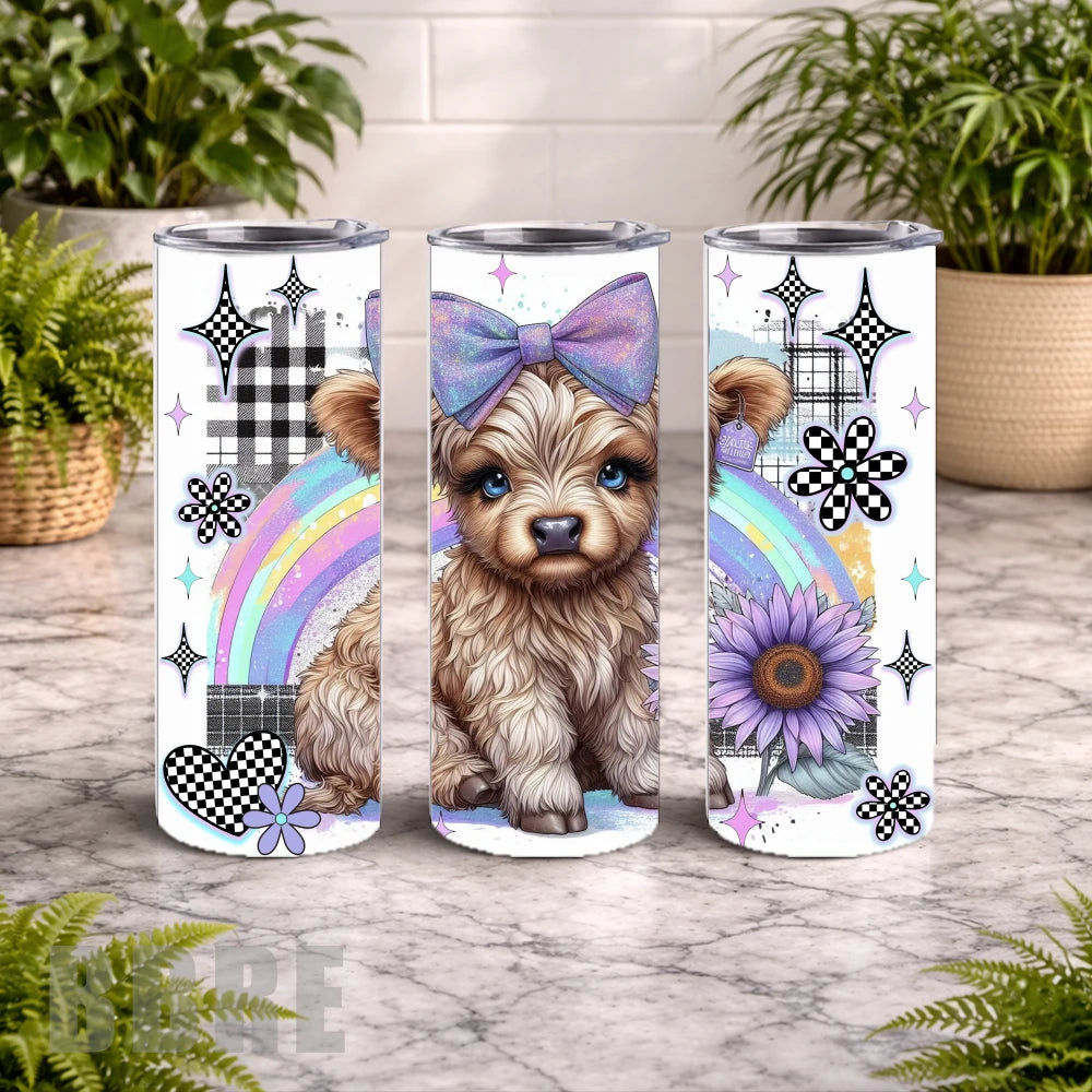 Cute Puppy 2 20 OZ Wrap Mockup