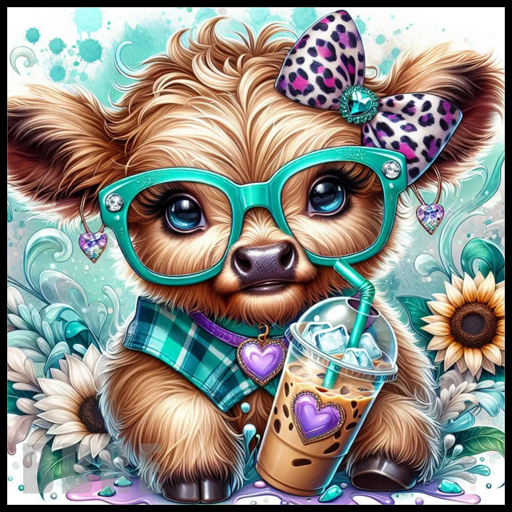 Cute Calf 3 20 OZ Sublimation Wrap