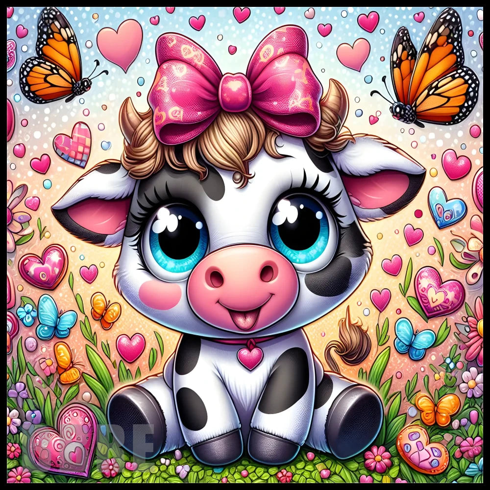 Cute Cow 4 20 OZ Sublimation Wrap