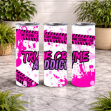 True Crime 20 OZ Wrap Mockup