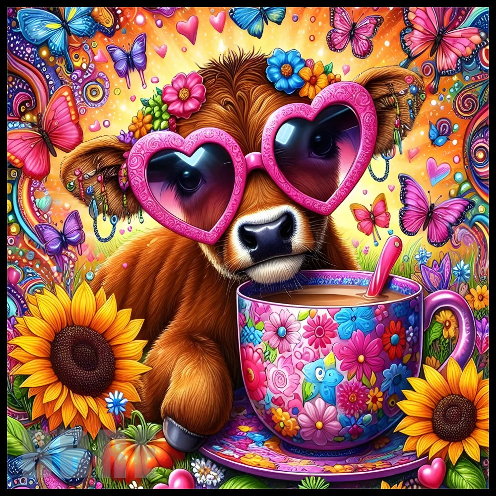 Cute Cow 5 20 OZ Sublimation Wrap