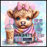 Cute Calf Tumbler 20 OZ Sublimation Wrap
